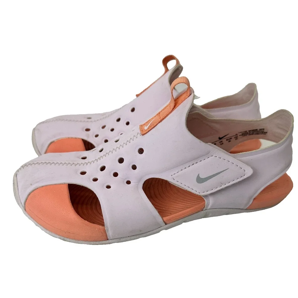 Nike Sunray Protect 2 Youth 3Y Light Violet/ Mtlc‎ Platinum Recess Play Outdoor